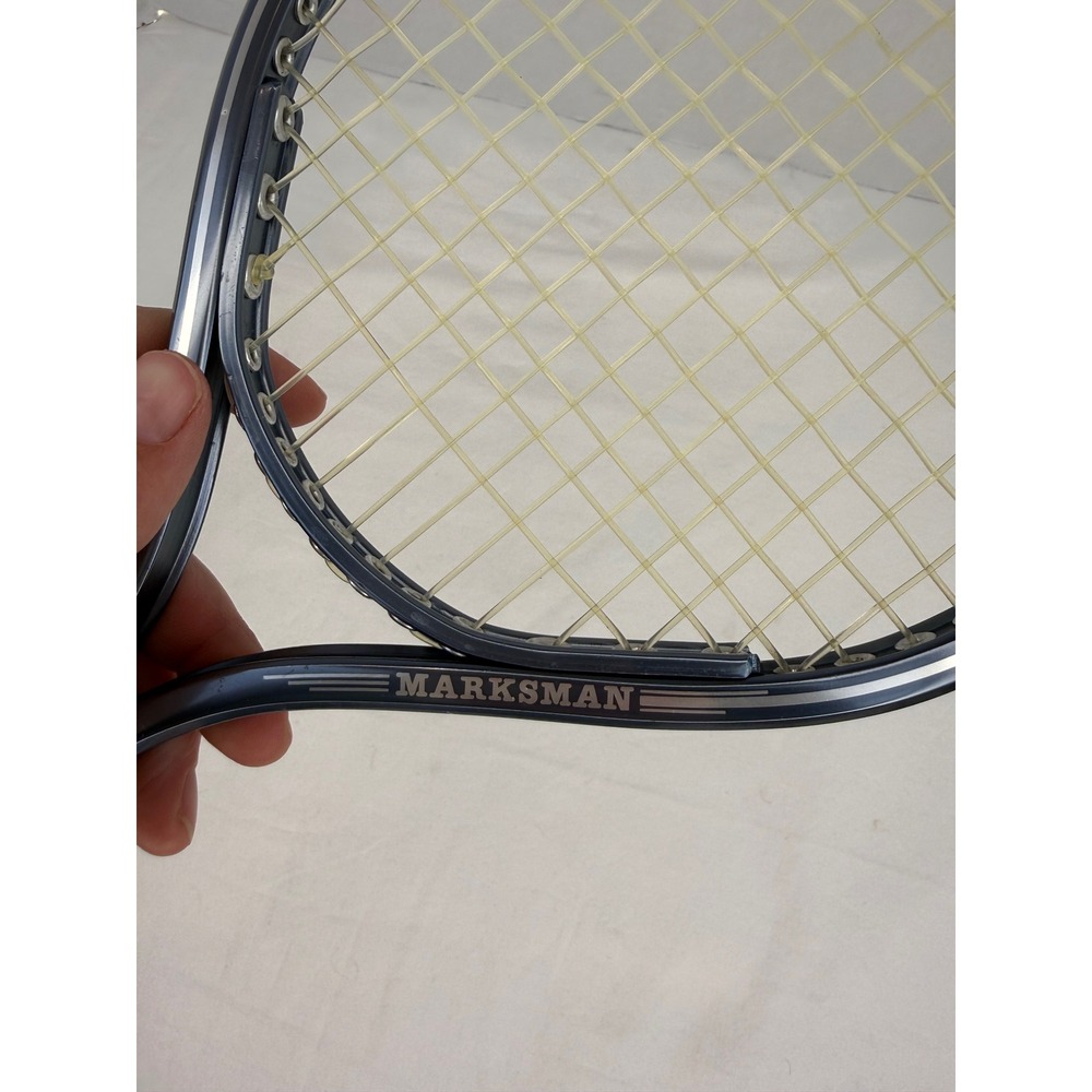Vintage Racketball Wilson Marksman Racket CO85 with Cover - Picture 7 of 8